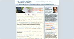 Desktop Screenshot of hansenreport.com